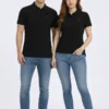 Black Quizas-Dry fit Polo Shirt