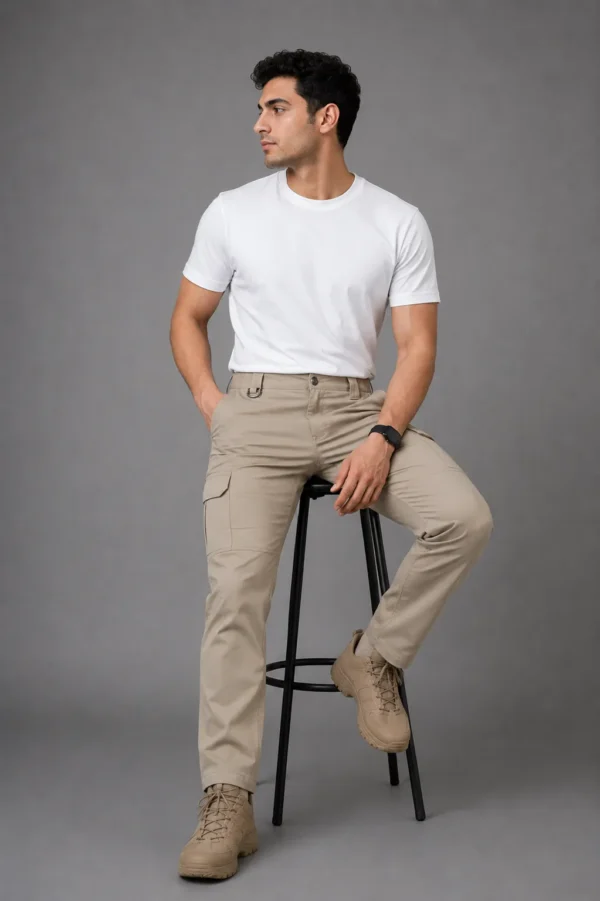1_conv beige Tactical Pants men