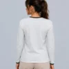 1_conv White*Gold Quizas- Round Neck T-Shirt (Copy)