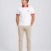 1_conv Red Collar Quizas-HoneyCombed Polo Shirt
