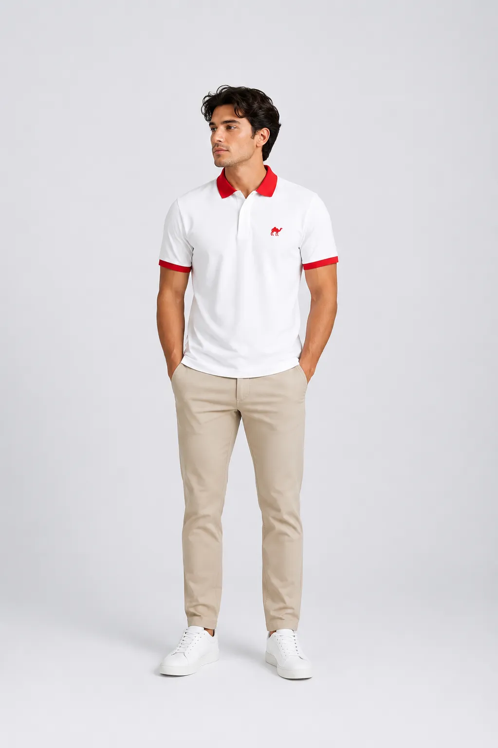 Quizās Contrast Polo - Image 3