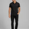1_conv Black Quizas-Dry fit Polo Shirt