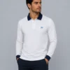 1_conv Blue Collar Quizas-HoneyCombed Polo Shirt