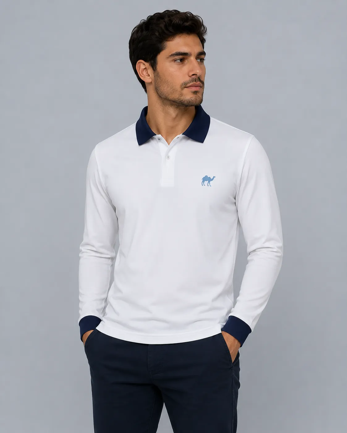 Quizās Contrast Polo - Image 4