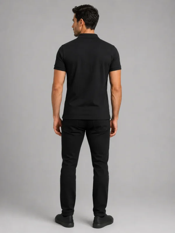3_conv Black Quizas-Dry fit Polo Shirt