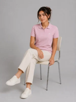 Pink Quizas-Dry fit Polo Shirt