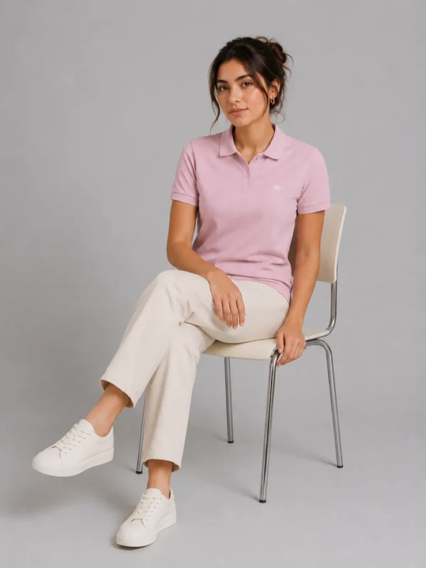 3_conv Pink Quizas-Dry fit Polo Shirt