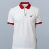 Red Collar Quizas-HoneyCombed  Polo Shirt