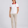 Red Collar Quizas-HoneyCombed  Polo Shirt (Copy)