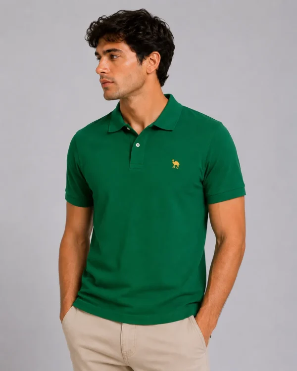 Green Quizas-Dry fit Polo Shirt (Copy)