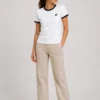 White*Black Quizas- Round Neck T-Shirt (Copy)