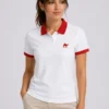 Red Collar Quizas-HoneyCombed  Polo Shirt (Copy)