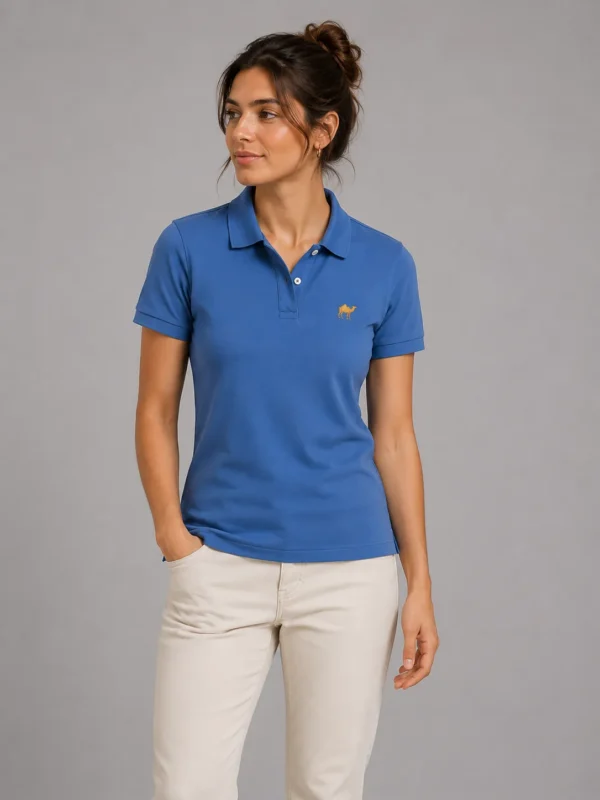 baby blue Quizas-Dry fit Polo Shirt (Copy)
