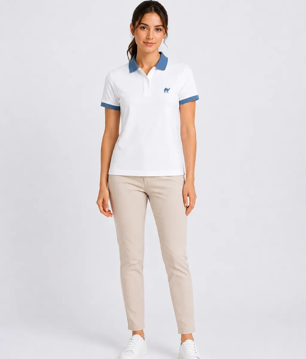 Quizās Contrast Polo