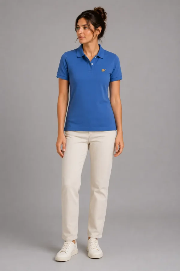 baby blue Quizas-Dry fit Polo Shirt (Copy)