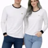 White*Gold Quizas- Round Neck T-Shirt