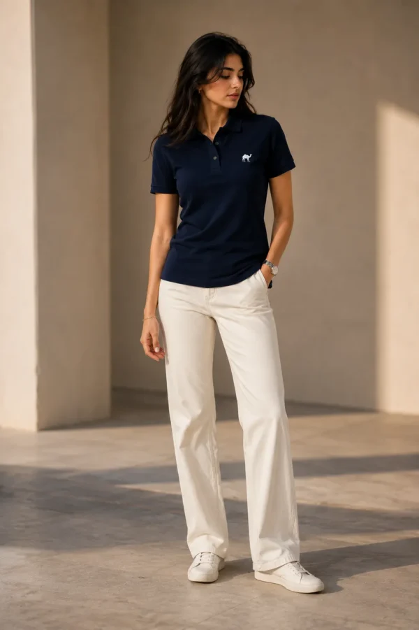 navy blue Quizas-Dry fit Polo Shirt (Copy)