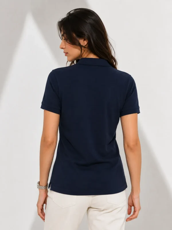 navy blue Quizas-Dry fit Polo Shirt (Copy)