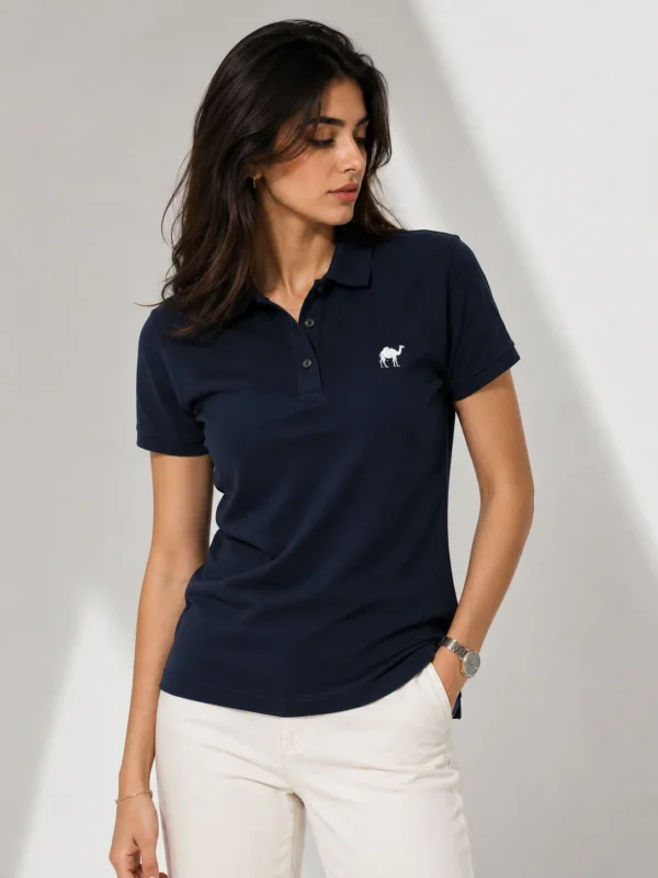 navy blue Quizas-Dry fit Polo Shirt (Copy)