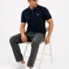 man 1_conv navy blue Quizas-Dry fit Polo Shirt