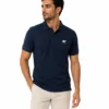 man 6_conv navy blue Quizas-Dry fit Polo Shirt