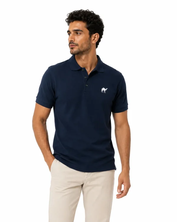 man 6_conv navy blue Quizas-Dry fit Polo Shirt