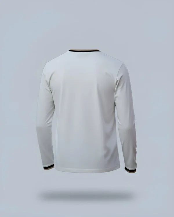 White*Gold Quizas- Round Neck T-Shirt