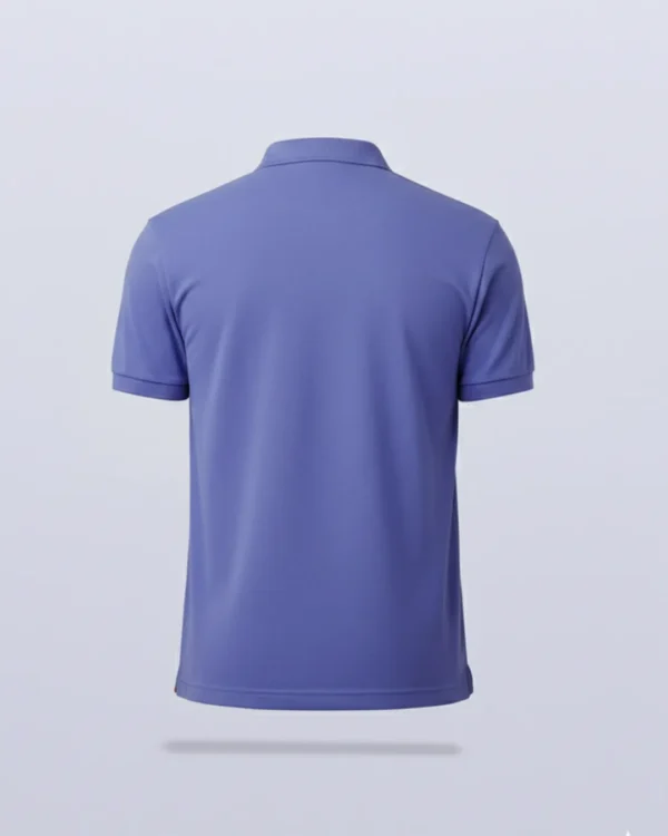 baby blue Quizas-Dry fit Polo Shirt