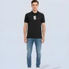 Black Quizas-Dry fit Polo Shirt