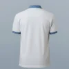 Baby Blue Collar Quizas-HoneyCombed  Polo Shirt